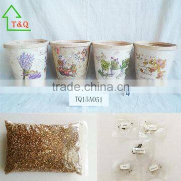 Cheap Wooden Flower Containers Wooden Flower Herb Planters Wood