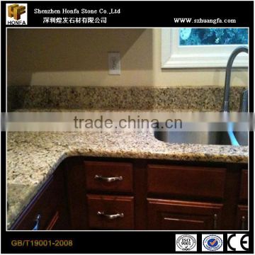 New Venetian Gold Granite Kitchen Countertop,Brazil Yellow Granite