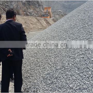 China 20years factory wholesale price natural stone grey white black road gravel