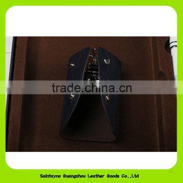 16024 Classical Leather Note Book Gift Set With Key Holder Pen Keychain photo-5