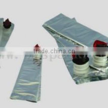 1L,2L,3L,5L,10L,20L,22L,25L,50L,220L aseptic bib bag in box for red wine and oil,beverage with holder, valve, vitop