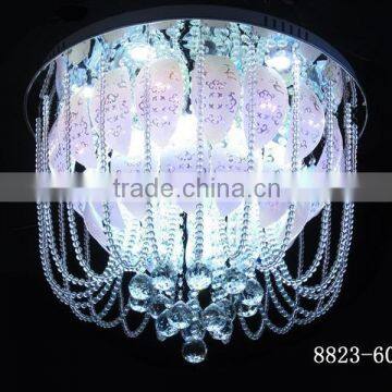 factory cheap price round ceiling lamp circular ceiling light the Luxury ceiling lamp ball glass Crystal ball