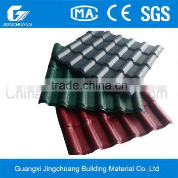 ISO Standard Roofing Sheet/Synthetic Resin Roof Tile/synthetic terracotta roof tile