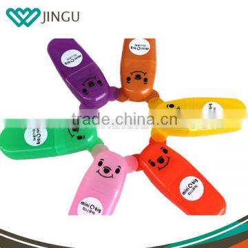 Cute design personalized plastic glasses case glasses box