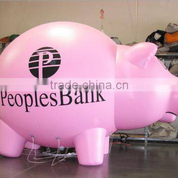 Factory price inflatable pig balloons for parade