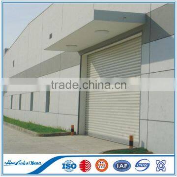 Remote control automatic galvanized steel rolling shutter door