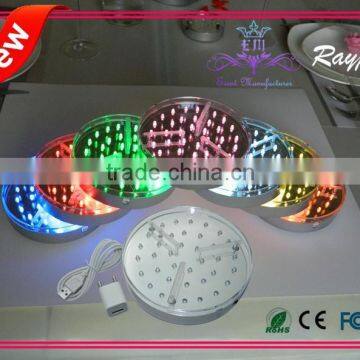New Product Battery Operated Rechargeable Led Vase Base Light 6 Inch Centerpiece Led Lighting for All Wedding/party Celebration