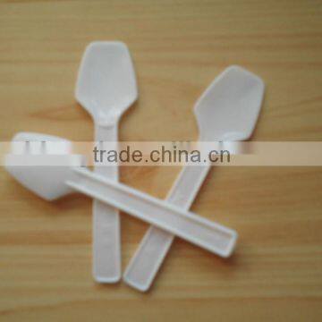 disposable plastic spoon