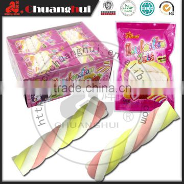 5pcs in bag 18g Marshmallow Twist, Twist Cotton Candy