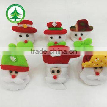 Wholesale Christmas Ornament Led Slap Bracelet