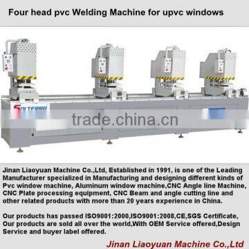 Four Head UPVC Welding Machine for PVC Windows SHZ4-150x4500