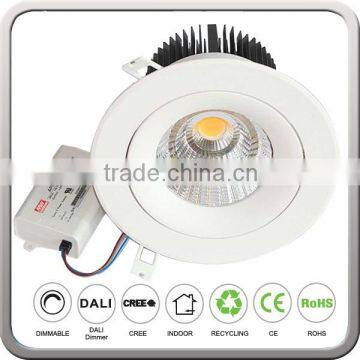 LED 30W COB downlight with high RA 85