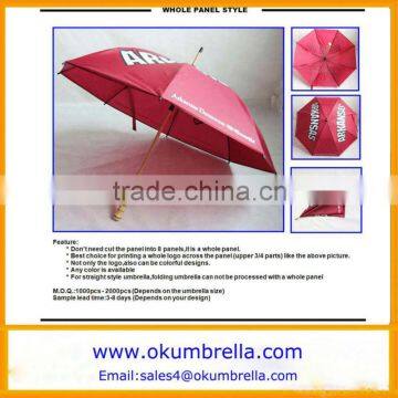 New Umbrella One Panel Printing Umbrella