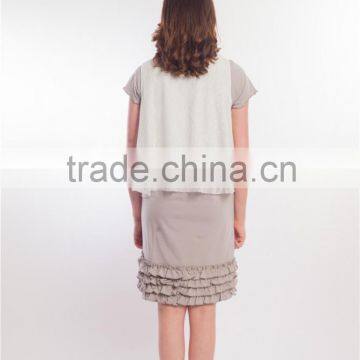 2016 Chinese Style V-neck Flouncing Ladies Long One Piece Dress Wholesale photo-4