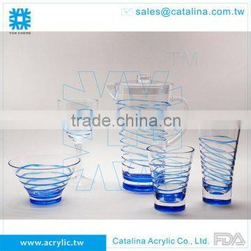 Acrylic 251ML Water Glass