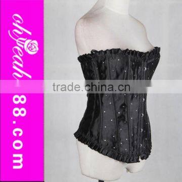 Accept paypal full size overbust bustier top europe sexy ladies corset