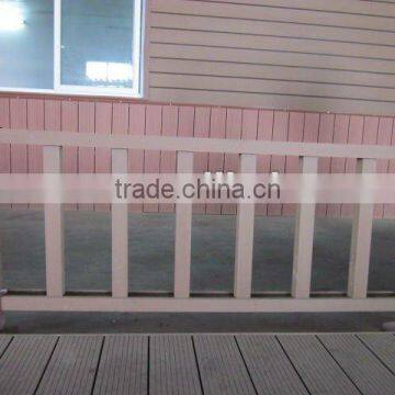 wood plastic railing