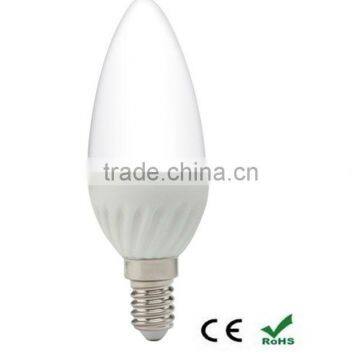 Manufacturer CE&RoHS approval high power E14 led light Candle