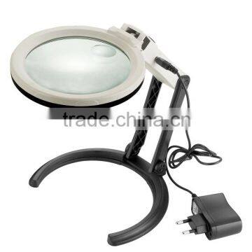 folding illuminating magnifier, dest lamp magnifier