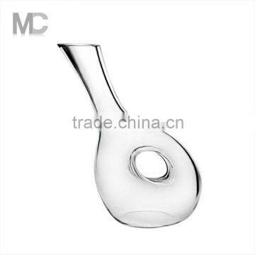 Cheap Handmade Antique Single Clear Glass Wine Decanter