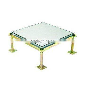 Encased anti-static woodcore access floor with PVC edge trim
