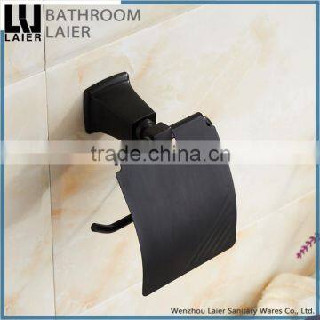 12133 modern new fashion american style black bathroom equipments toilet paper holder