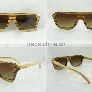 2014 Newest Friendly OEM Wooden Sunglasses with polarized lens