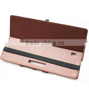 11.6 inch widows tablet protect Folder leather case brown