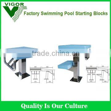 Factory supply swimming pool starting blocks /starting blocks used