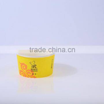 GoBest 780cc disposable paper bulk ice cream packaging bowl for icecream/custom printed ice cream packaging cup