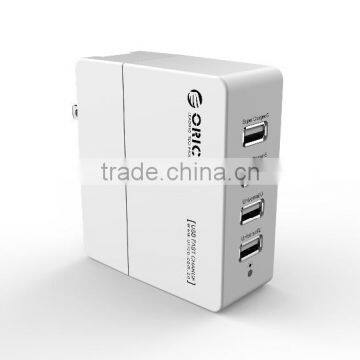 2015 Hot selling 40W 4 port usb wall charger for gift ORICO DCX-4U