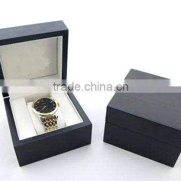 custom black watch gift box with pillow