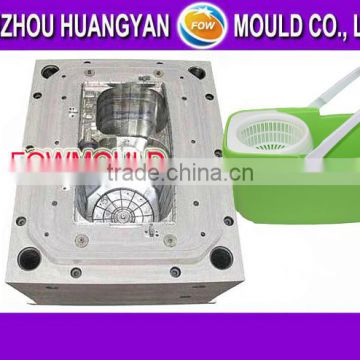 OEM custom plastic floor cleaning mop bucket mould manufacturer