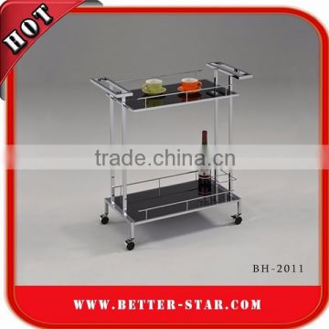 Hotel utilities moving catering trolley and tea trolley