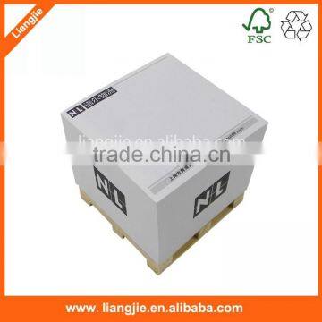 Loose Leaf Notepad Cube With Wooden Pallet,block Paper With Wooden Pallet,block Note Paper photo-3