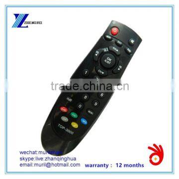 ZF Black ABS 27 Keys TOP-3000 TV set Remote Control for Saudi Arabia Market