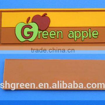 Fire Logo Rubber Badge With Top Sewing Space photo-3