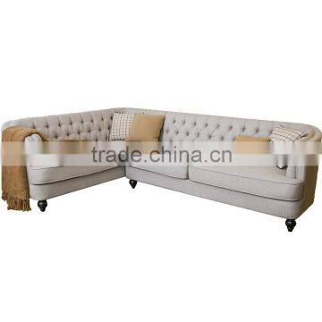 Latest 6 seater couch living room corner sofa design