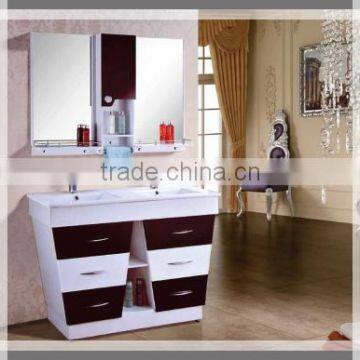 High Technical Production Pvc / Steel / Wood /double Sink Vanity Bathroom for Wholesale Only