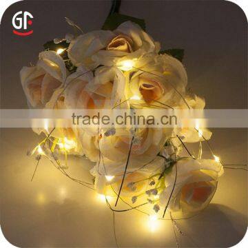 2016 China Party Items LED String Lights Flower For Christmas