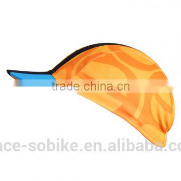 sublimation printing custom cycling cap