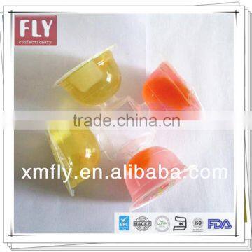 Plastic Jelly Pudding Cup Soft Lychee Fruit Drinks
