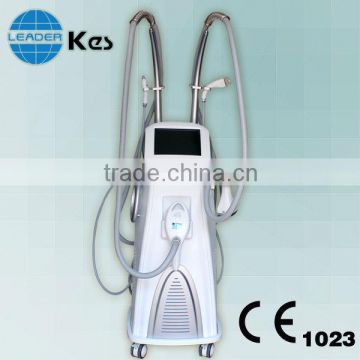 4 handpieces Vacuum+RF body slimming machine Vela shape