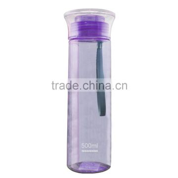 Hot Sale clean blue travel portable Plastic Dinking Sport Water Bottle Space Cup