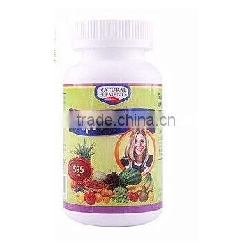 Water soluble dietary fiber tabletting candy