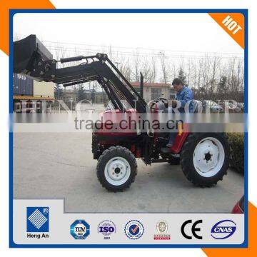 25hp to 130hp farmimg 4 wheel drive tractor with front loader