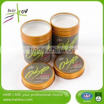 Nish Man OEM manufacturer pomade strong hold 100ml hair pomade wax