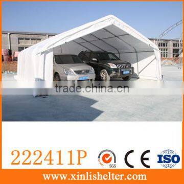 China Manufacturer Waterproof Steel Frame UV-resistant PE Fabric Car Cover