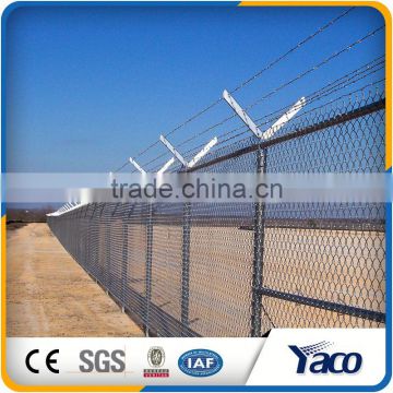 Galvanized Heavy Basketball Court Chain Link Fence