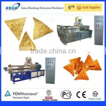 Fully fried doritos / corn tortilla chips production line/ processing machine